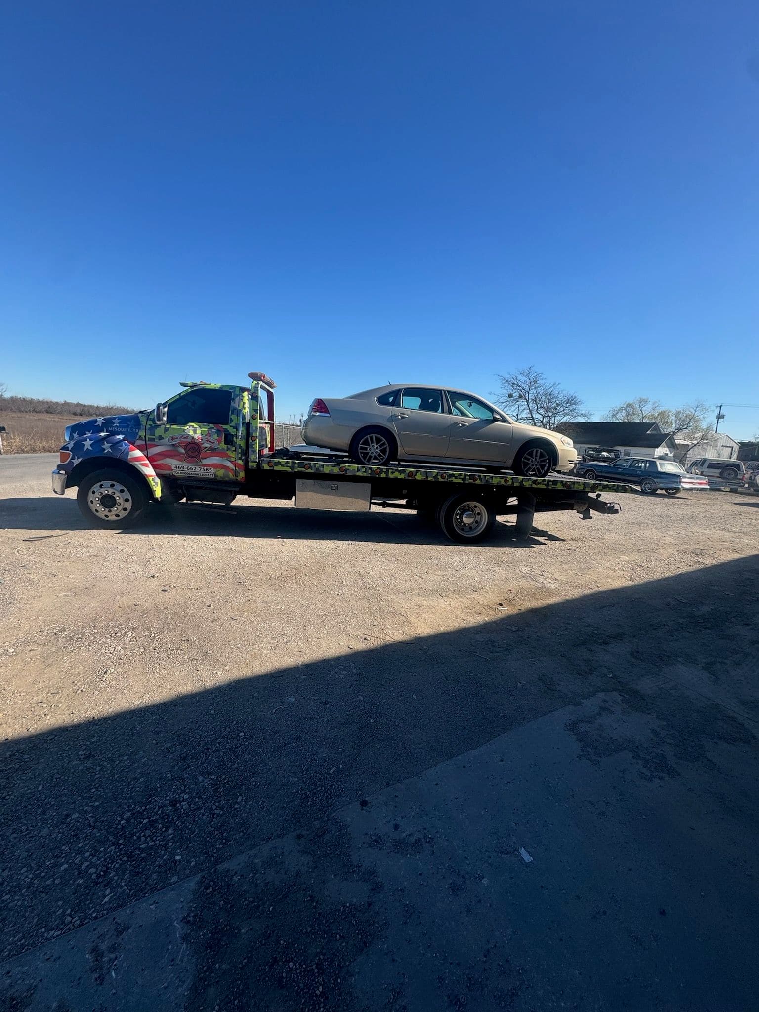 Project Reliable Flat Bed Towing Service in DFW image