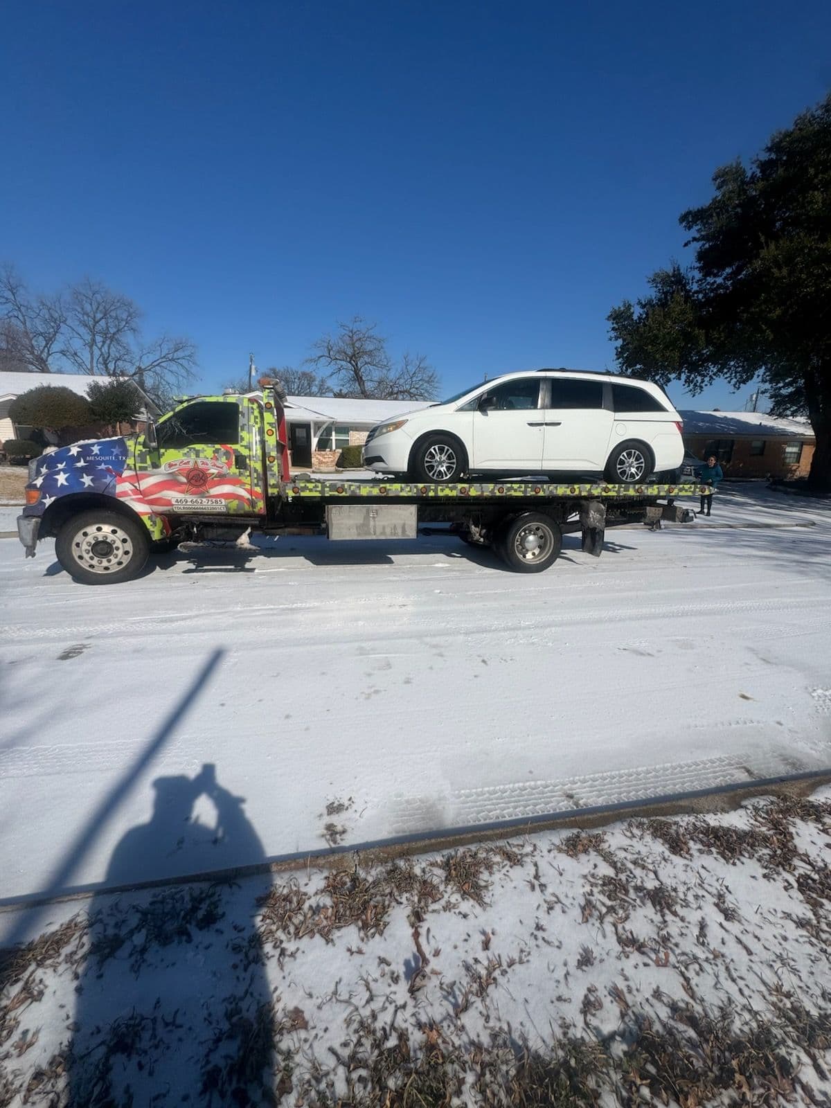 Project Staying Safe on Icy Roads in Sunnyvale and Mesquite image
