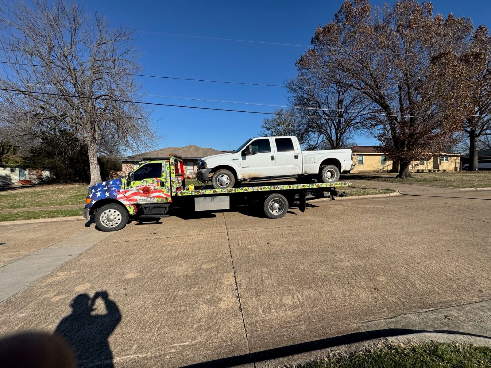 Project Quick and Reliable Flatbed Towing in Dallas image