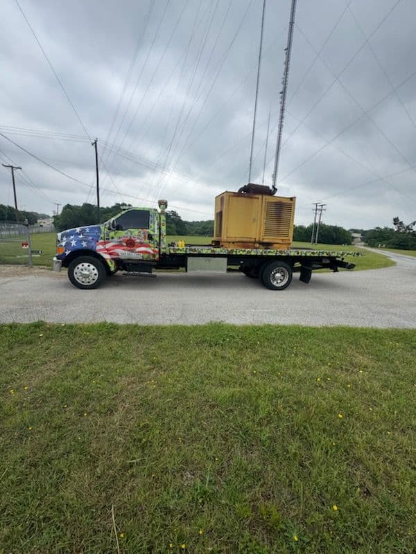 Efficient Generator and Equipment Transportation Service