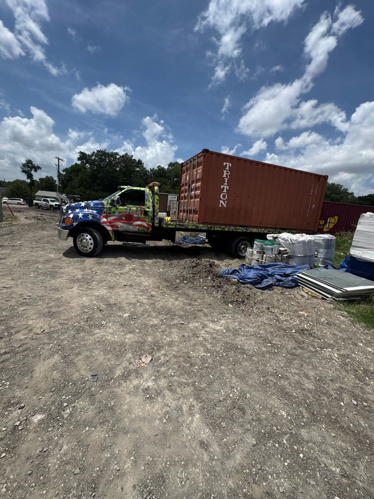 Efficient Conex Container Towing in Dallas image